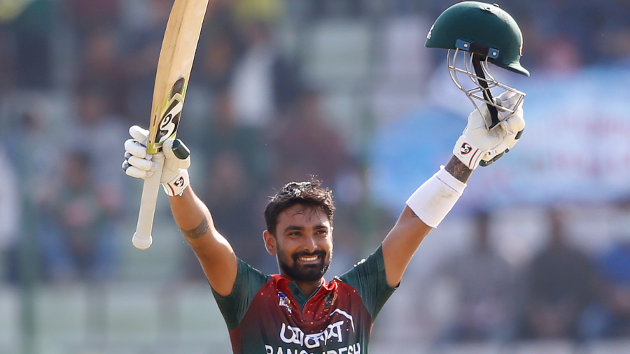 Liton Das hits century as Bangladesh beat Zimbabwe 